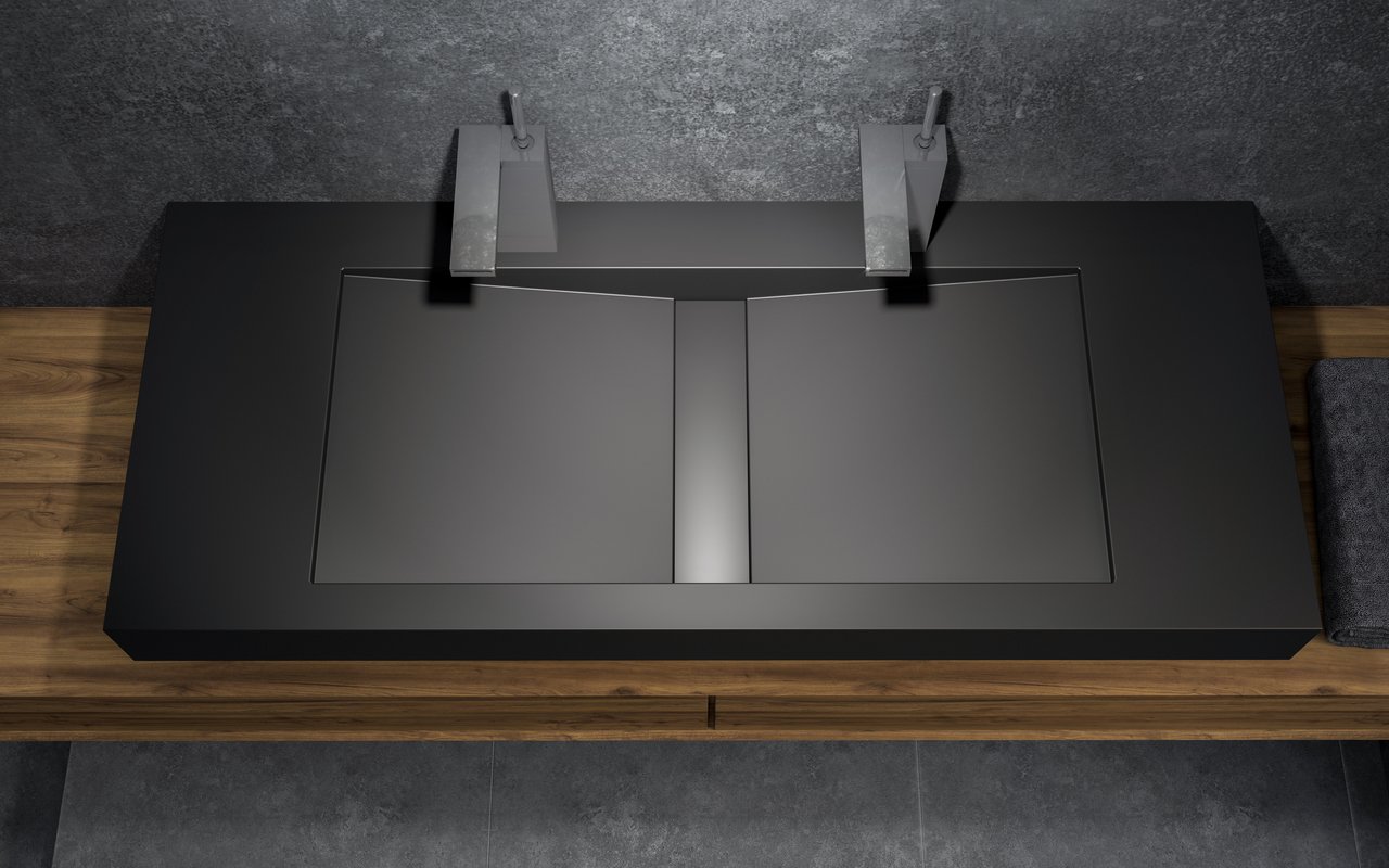 Aquatica Millennium 120 Blck Stone Bathroom Sink 02 (web)