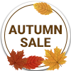 Autumn sale icon