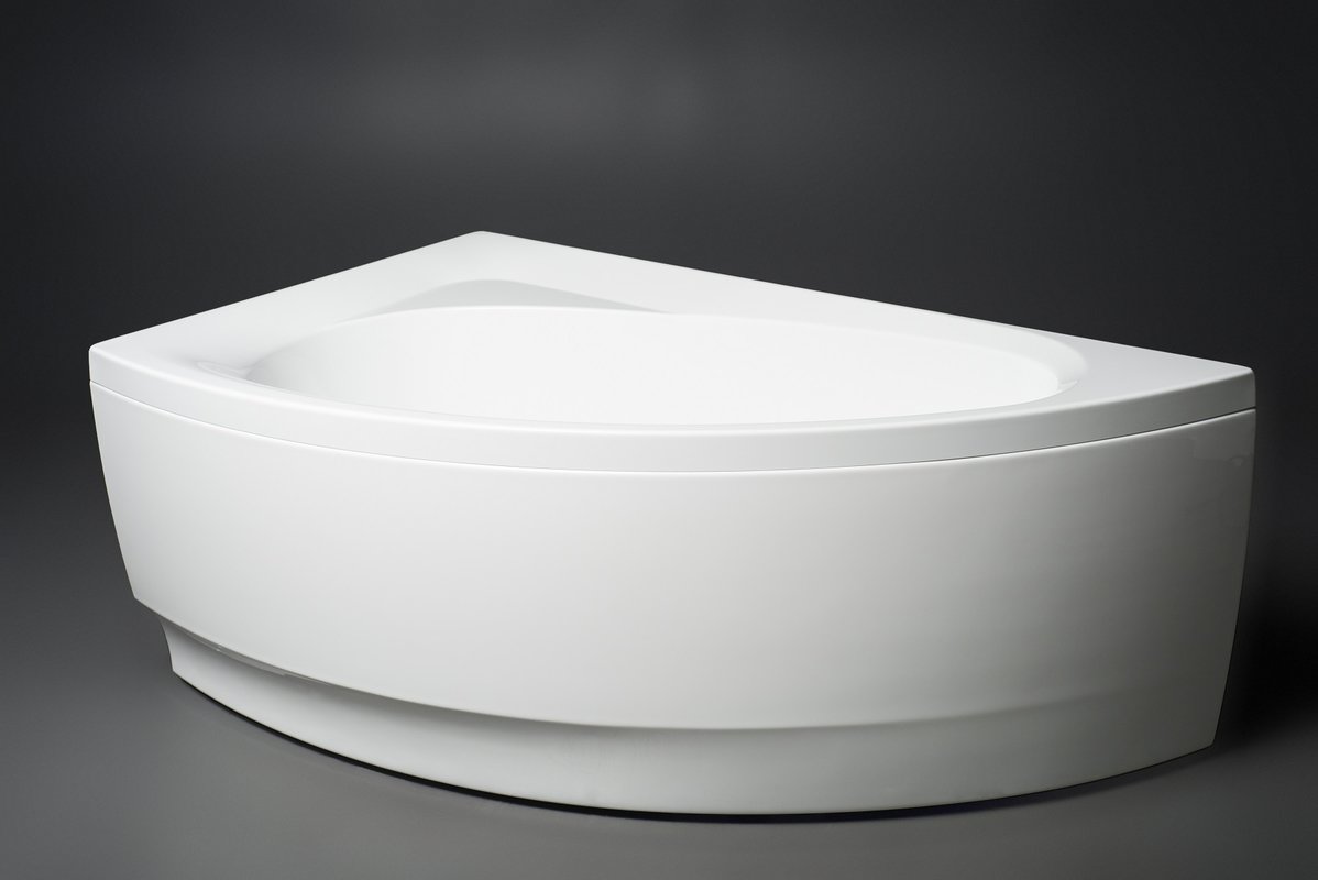 Aquatica IdeaRWht Corner Acrylic Bathtub