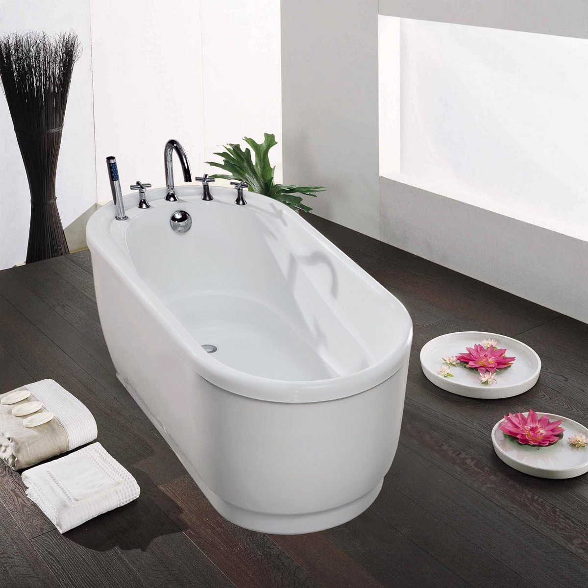 Aquatica Purescape 028c Freestanding Acrylic Bathtub