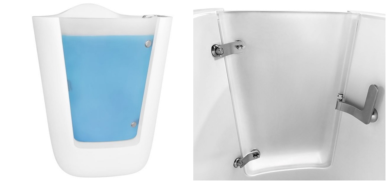 Aquatica Baby Boomer 2 Freestanding Solid Surface Walk In Bathtub 101(web)