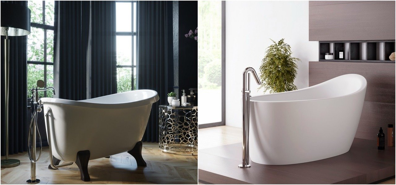 Aquatica has a skill at transforming classic style tubs (web)