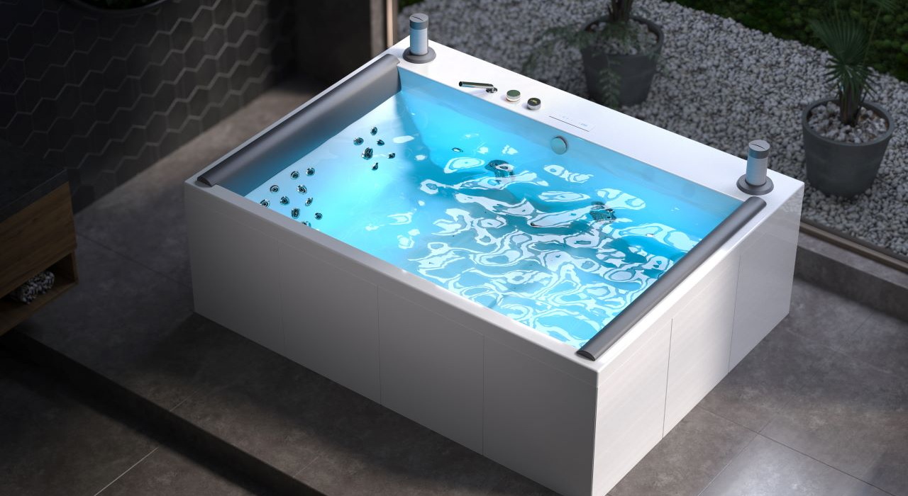 Aquatica Downtown HydroRelax Pro Freestanding DurateX Bathtub With Maridur Composite Panels04 700