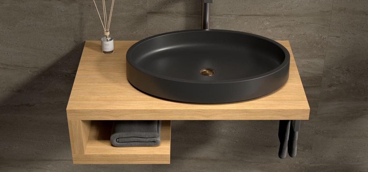 Aquatica Signature 90 Oak Wood Bathroom Vanity03 600