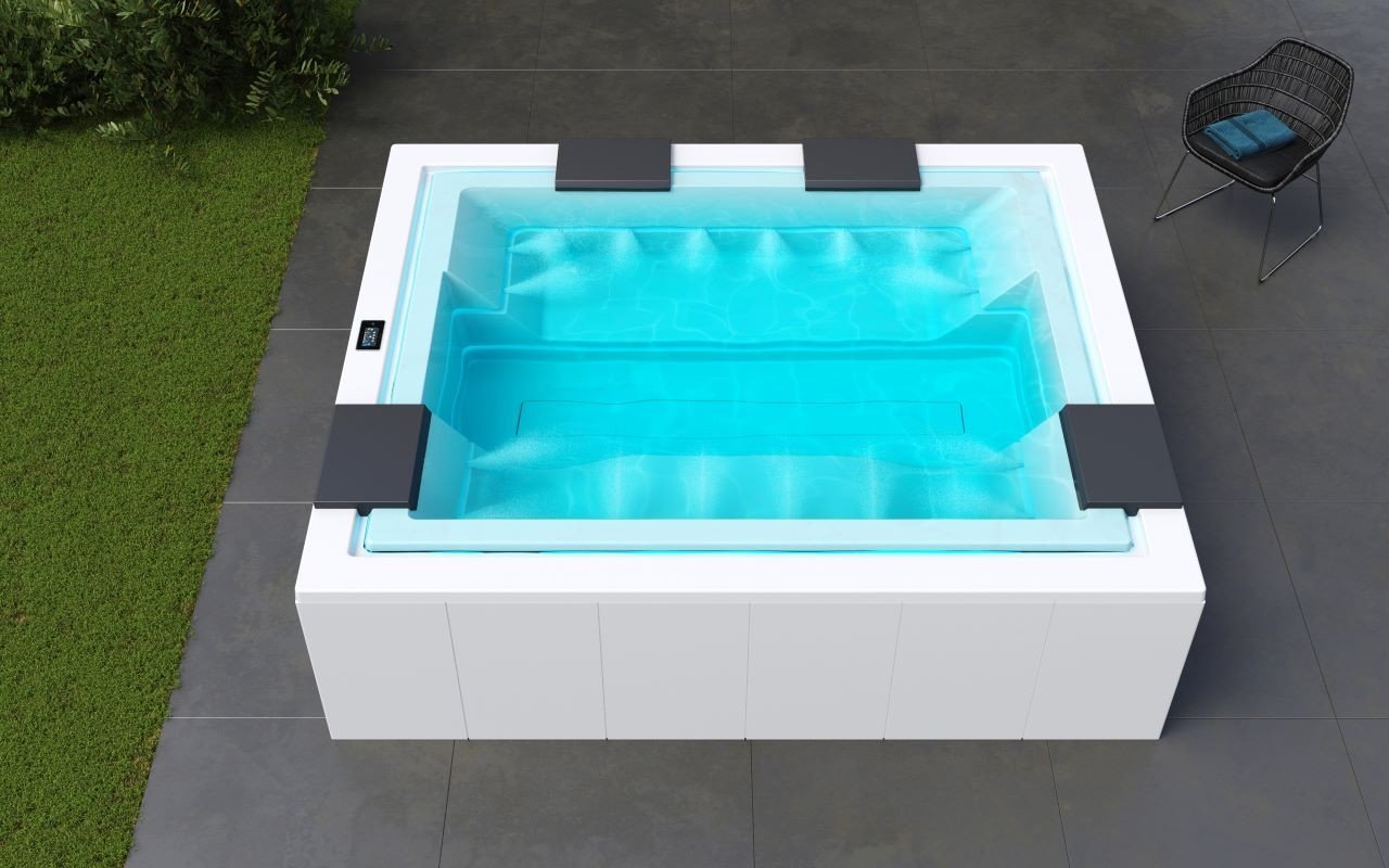 Aquatica Vibe Freestanding DurateX Spa With Maridur Panels06