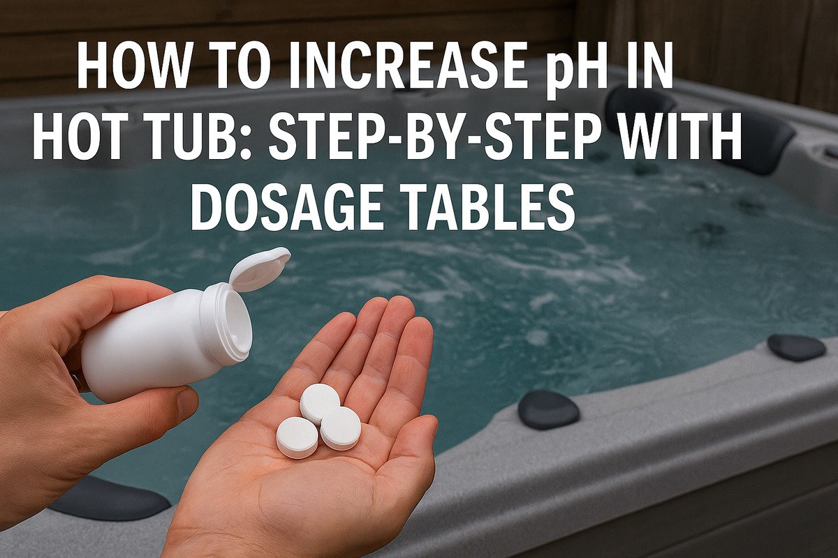 How to Increase pH in Hot Tub Step by Step With Dosage Tables (web)