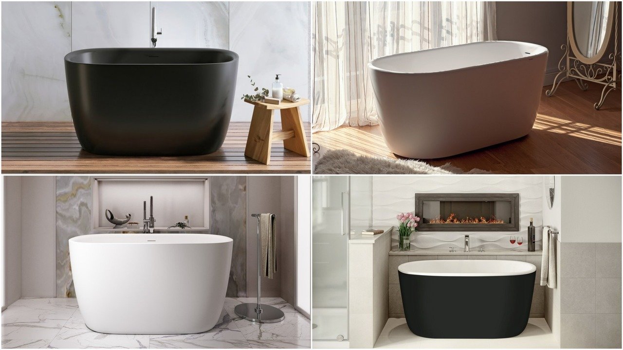 Short Freestanding Bath 1200mm | From £419 | Close The Deal