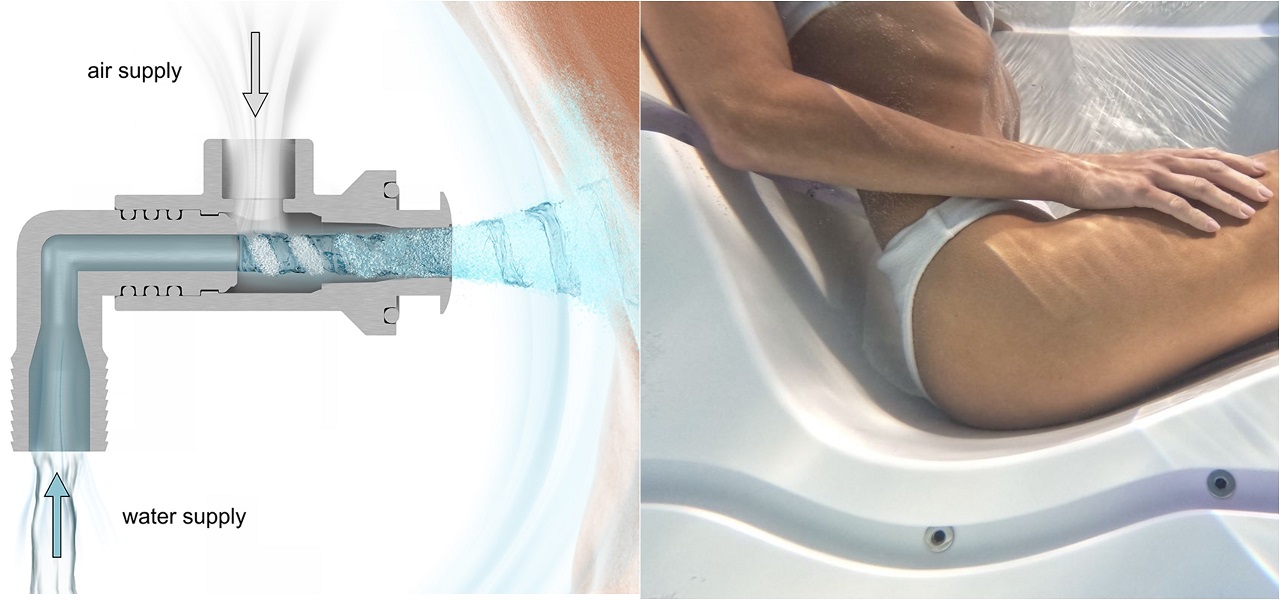 Vibe Maridur spa hot tub therapy systems MyCollages 600