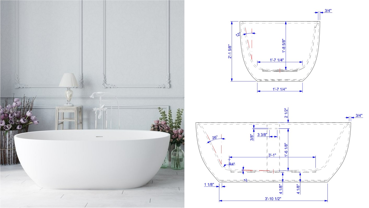 corelia freestanding stone bathtub MyCollages(7)