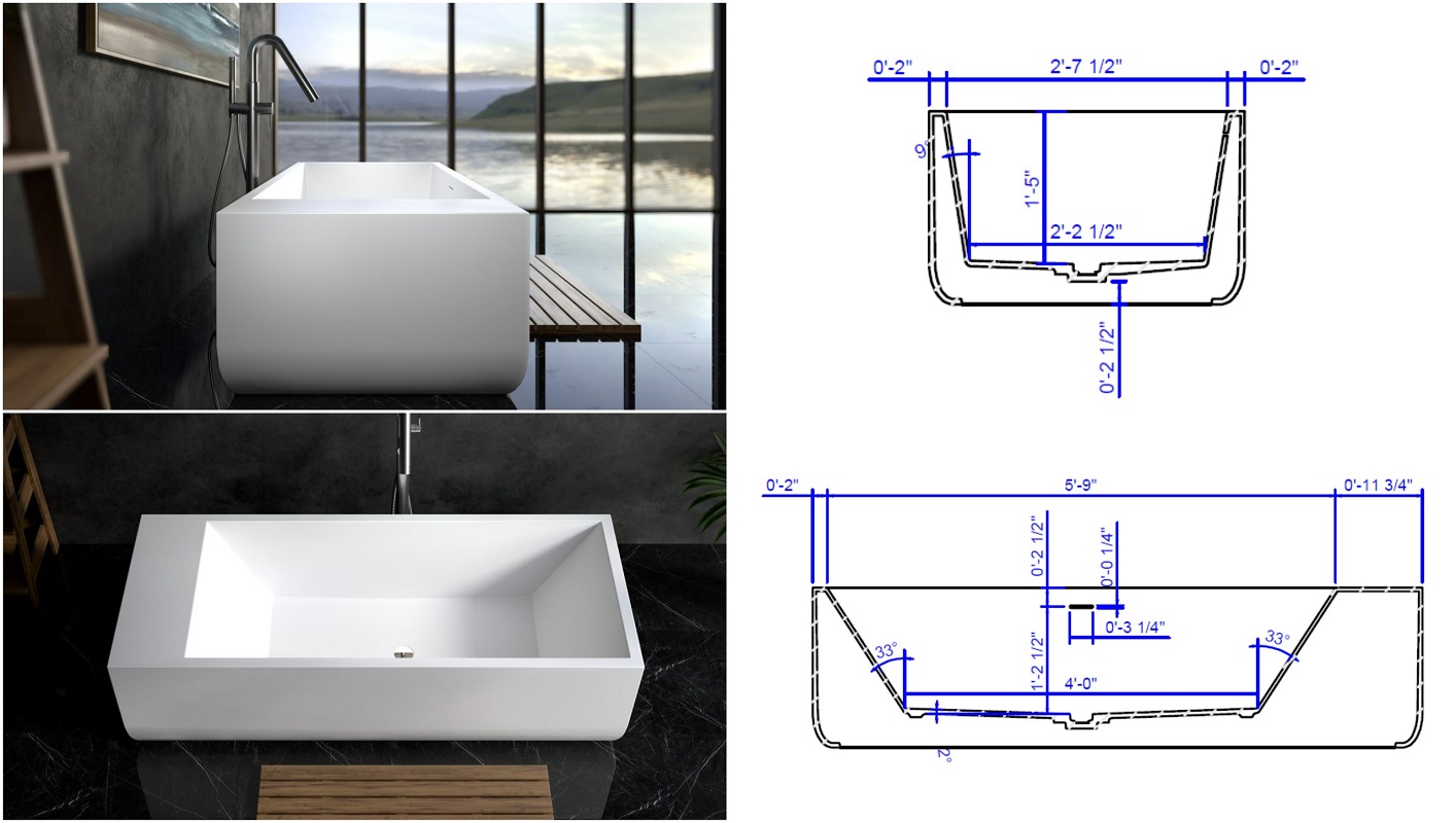monolith white freestanding solid surface bathtub MyCollages(8)